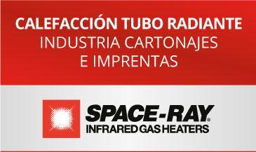 Ejemplo calefaccion tubo radiante bajo consumo industria cartonajes imprentas Ejemplo calefaccion tubo radiante bajo consumo industria cartonajes imprentas