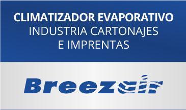 Ejemplo climatizacion evaporativa industria cartonajes imprentas air