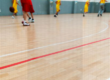 Calefaccion industrial de bajo consumo para pabellones deportivos y pistas de futbol sala