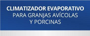 Ejemplo climatizacion evaporativa granja avicola porcina cerdos, Granjas avícolas y porcinas