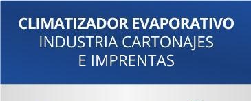 Ejemplo climatizacion evaporativa industria cartonajes imprentas air